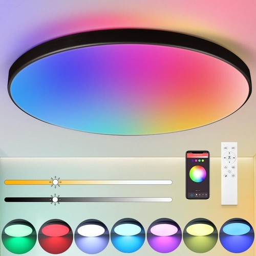 Rgb led deckenleuchte dimmbar - led,
