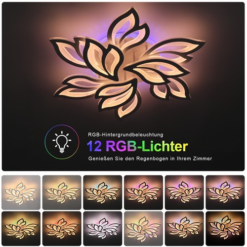 Led rgb deckenleuchte modern - rgb,